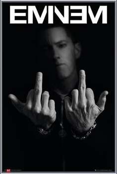 Framed Poster Eminem - Fingers