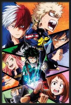 Framed Poster My Hero Academia