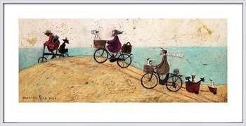 Framed Poster Sam Toft - Electric Bike Ride